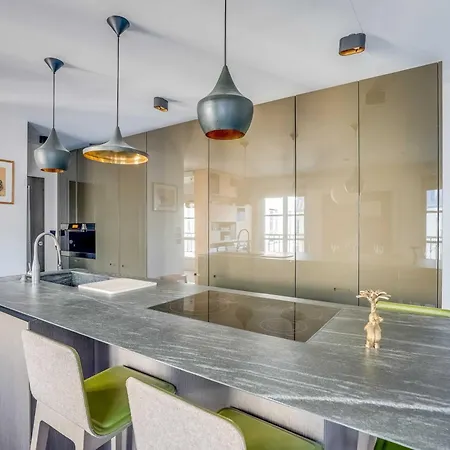 Modern - 1br 2p - Marais Republique Apartmán *
