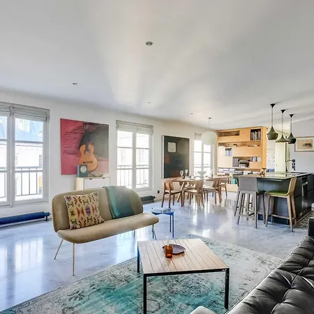 Modern - 1br 2p - Marais Republique Paris